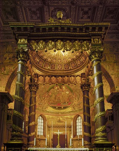 Marias kroning (mosaik) af Jacopo Torriti