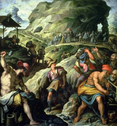 Minen, 1572 af Jacopo Zucchi