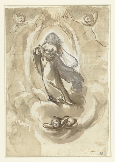Allegori om den ubesmittede undfangelse af Jacopo da Empoli
