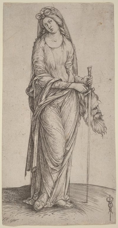 Judith med Holofernes’ hoved i hånden af Jacopo de