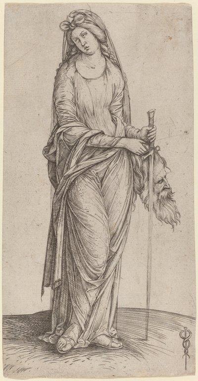 Judith holder hovedet af Holofernes, ca. 15011503. af Jacopo de Barbari