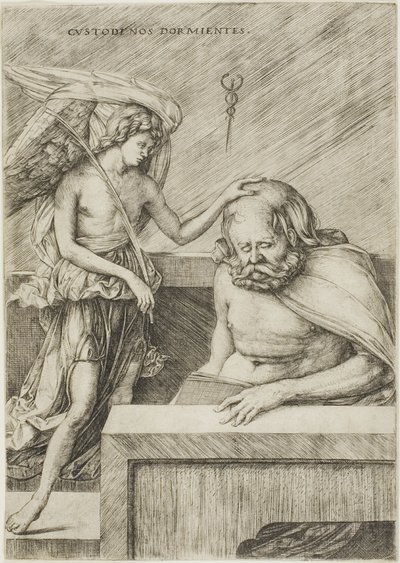 Den beskyttende engel af Jacopo de