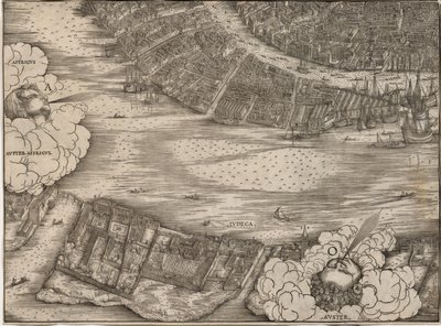 Udsigt over Venedig af Jacopo de