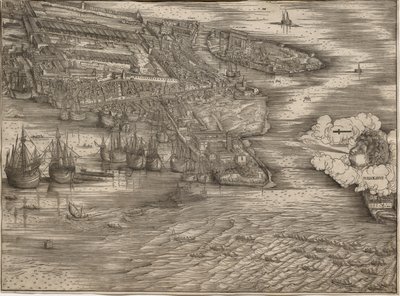 Udsigt over Venedig af Jacopo de