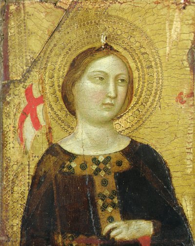 Saint Reparata (tempera på panel) af Jacopo del Casentino