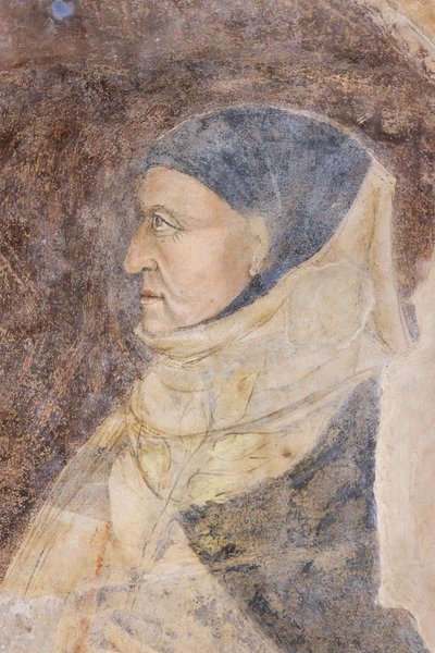 Portræt af Giovanni Boccaccio (frisk) af Jacopo di Cione