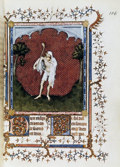 Folkemængderne, miniature af Jacquemart de Hesdin (1348-1413) fra Petites Heures af Jean de France, Duc de Berry, ca 1386 af Jacquemart de Hesdin