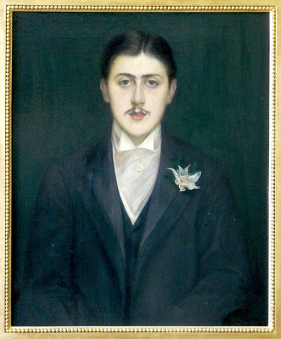 Portræt af Marcel Proust af Jacques-Emile Blanche
