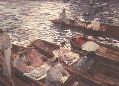 Stikker på Henley af Jacques Emile Blanche