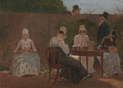 Familien Chalon i London af Jacques-Laurent Agasse