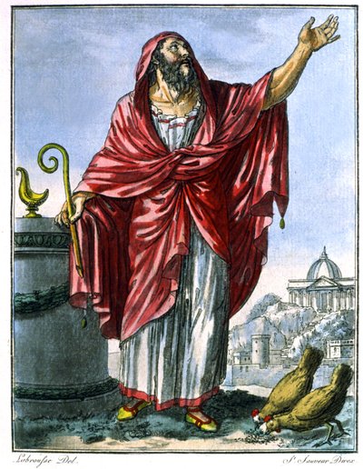 romersk augur af Jacques (after) Grasset de Saint Sauveur