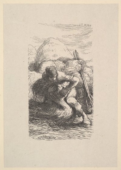 Skærbinderen, 1853. af Jacques Adrien Lavieille