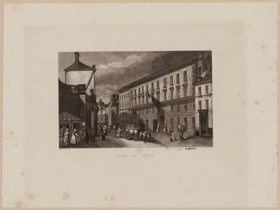 Fromhedsbjerget, før 1864 (akvatint) af Jacques Alphonse (after) Testard