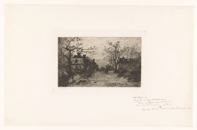 Landsbygade med figurer af Jacques Barthélemy Appian (Adolphe)