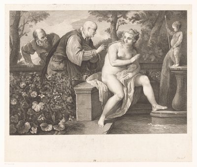 Susanna og de ældste af Jacques Beauvarlet
