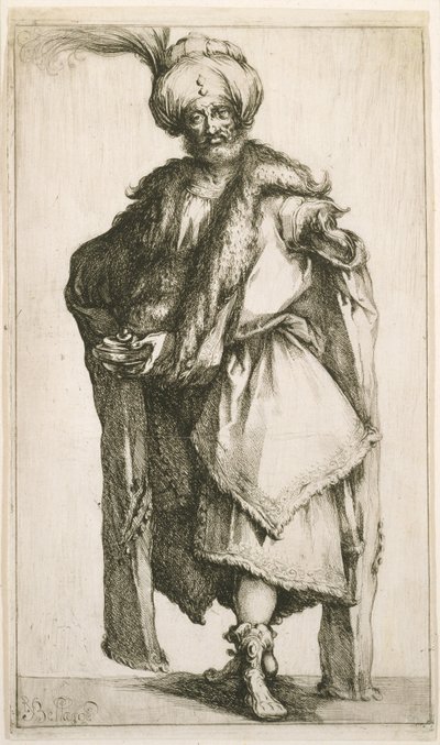 Caspar, ca. 1610 (radering) af Jacques Bellange