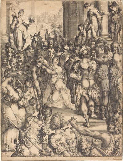 Saint Lucys martyrium. af Jacques Bellange