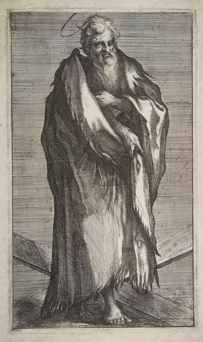Sankt Andreas, 1595-1616. af Jacques Bellange