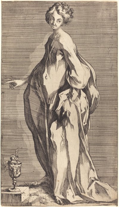 Sankt Johannes. af Jacques Bellange