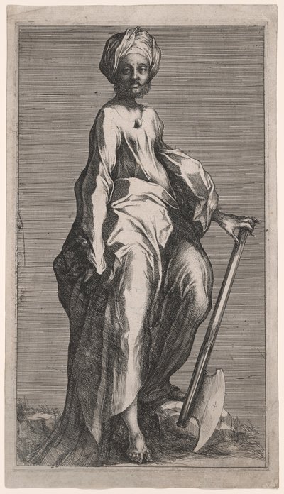 Sankt Judas (eller Sankt Matthias) af Jacques Bellange
