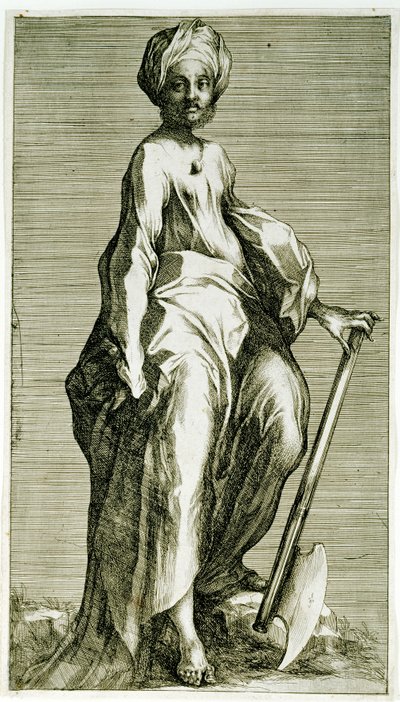 Sankt Matthias, ca. 1600-1616 (ætsning og gravering) af Jacques Bellange
