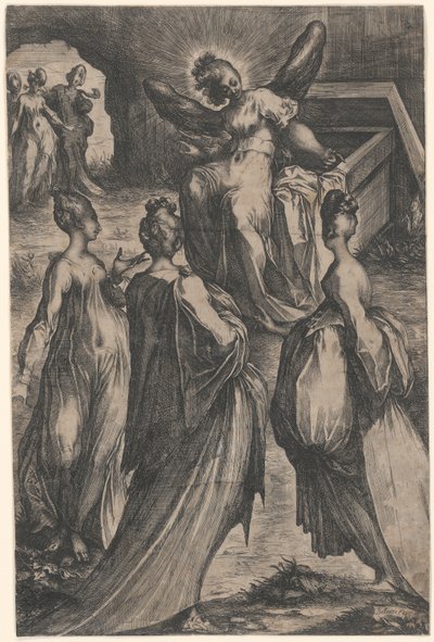 Tre Marie ved graven af Jacques Bellange
