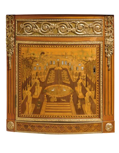 Detail of a Louis XVI commode, c.1770-75dani af Jacques Birckle