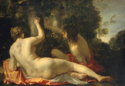 Angelica og Medoro, muligvis begyndelsen af 1630
