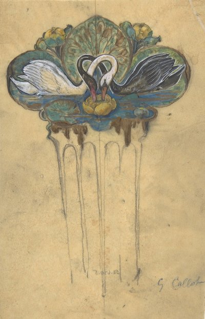 Design til en Haircomb, n.d.. af Jacques Caillot