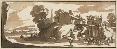 En bondegård af Jacques Callot