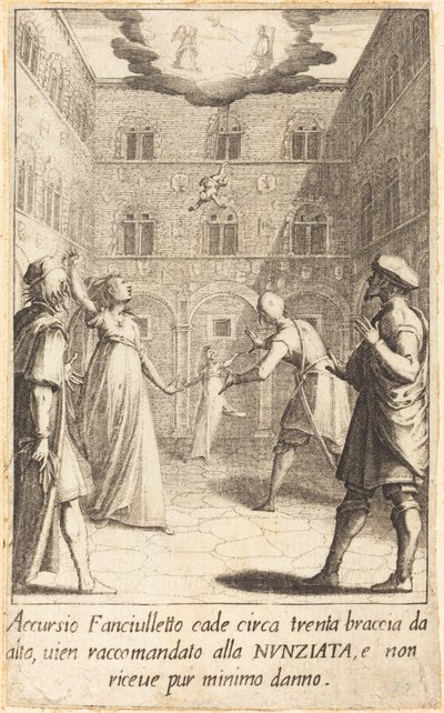 Accursio, 1619. af Jacques Callot