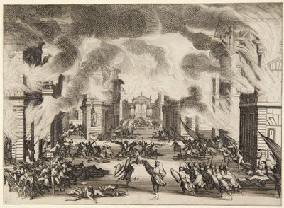 5. akt fra serien »Soliman« af Jacques Callot