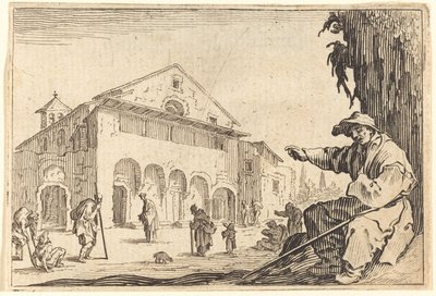Almuehus, ca. 1622. af Jacques Callot