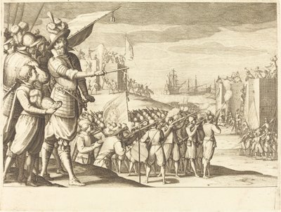Angreb på to fæstninger af Jacques Callot