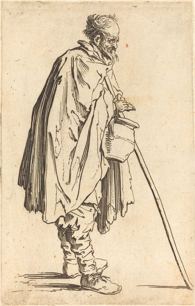 Tigger med Pot, ca. 1622. af Jacques Callot