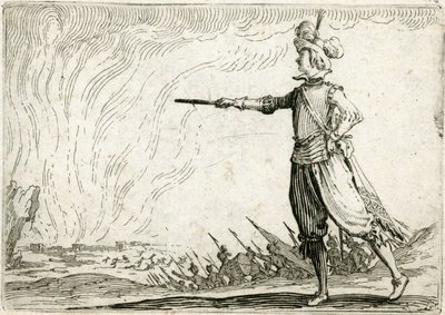 Capricer af forskellige figurer af Jacques Callot