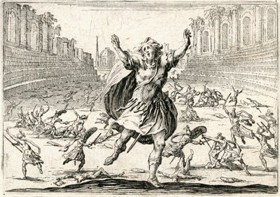 Capricer af forskellige figurer af Jacques Callot