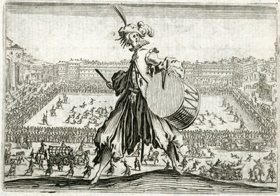 Capricer af forskellige figurer af Jacques Callot
