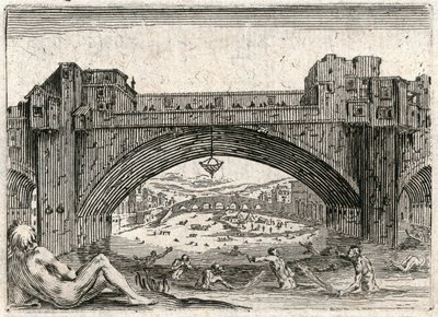 Capricer af forskellige figurer af Jacques Callot