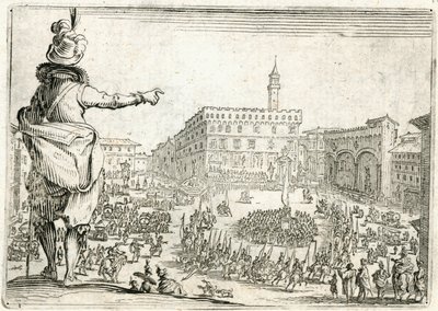 Capricer af forskellige figurer af Jacques Callot