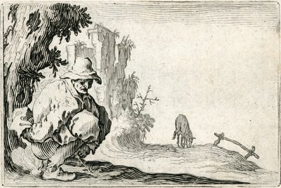 Capricer af forskellige figurer af Jacques Callot