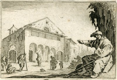 Capricer af forskellige figurer af Jacques Callot
