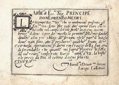 Capricer af forskellige figurer af Jacques Callot