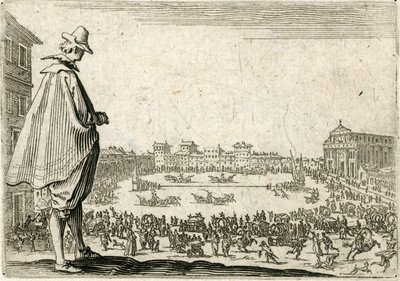 Capricer af forskellige figurer af Jacques Callot