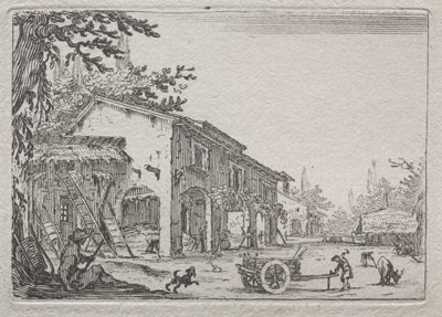 Caprices: Den italienske gård. af Jacques Callot