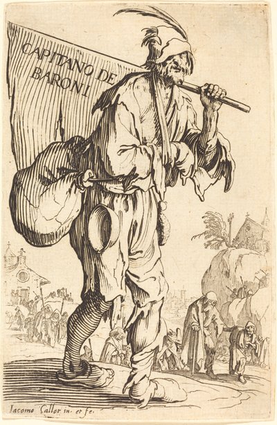 Kaptajn for baronerne af Jacques Callot