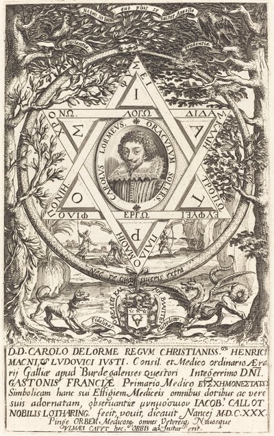 Charles DeLorme, 1630. af Jacques Callot