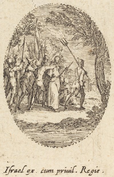 Kristus bærer korset af Jacques Callot