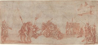 Kristus kronet med torne af Jacques Callot