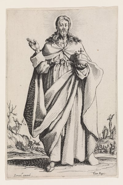 Kristus fra de store apostle, 1631 af Jacques Callot